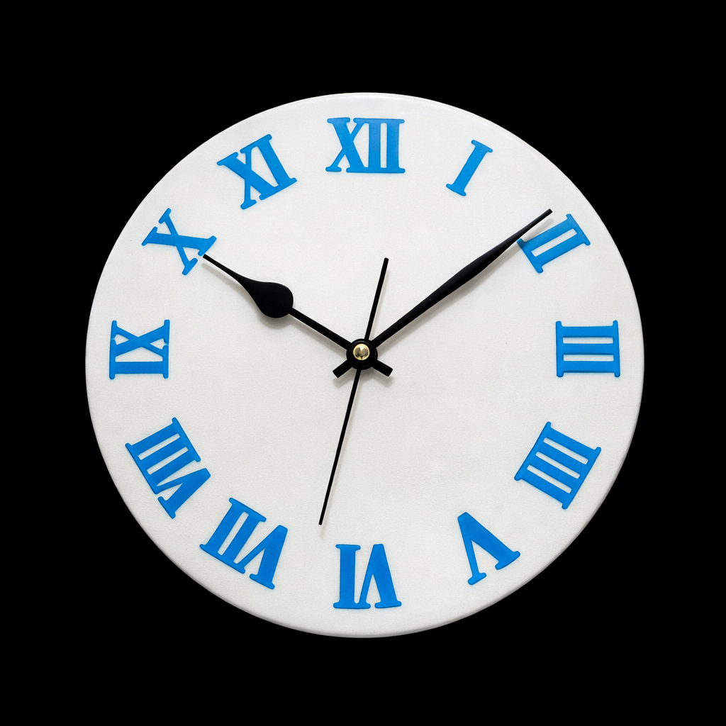 Small Design Your Own Resin Clock.