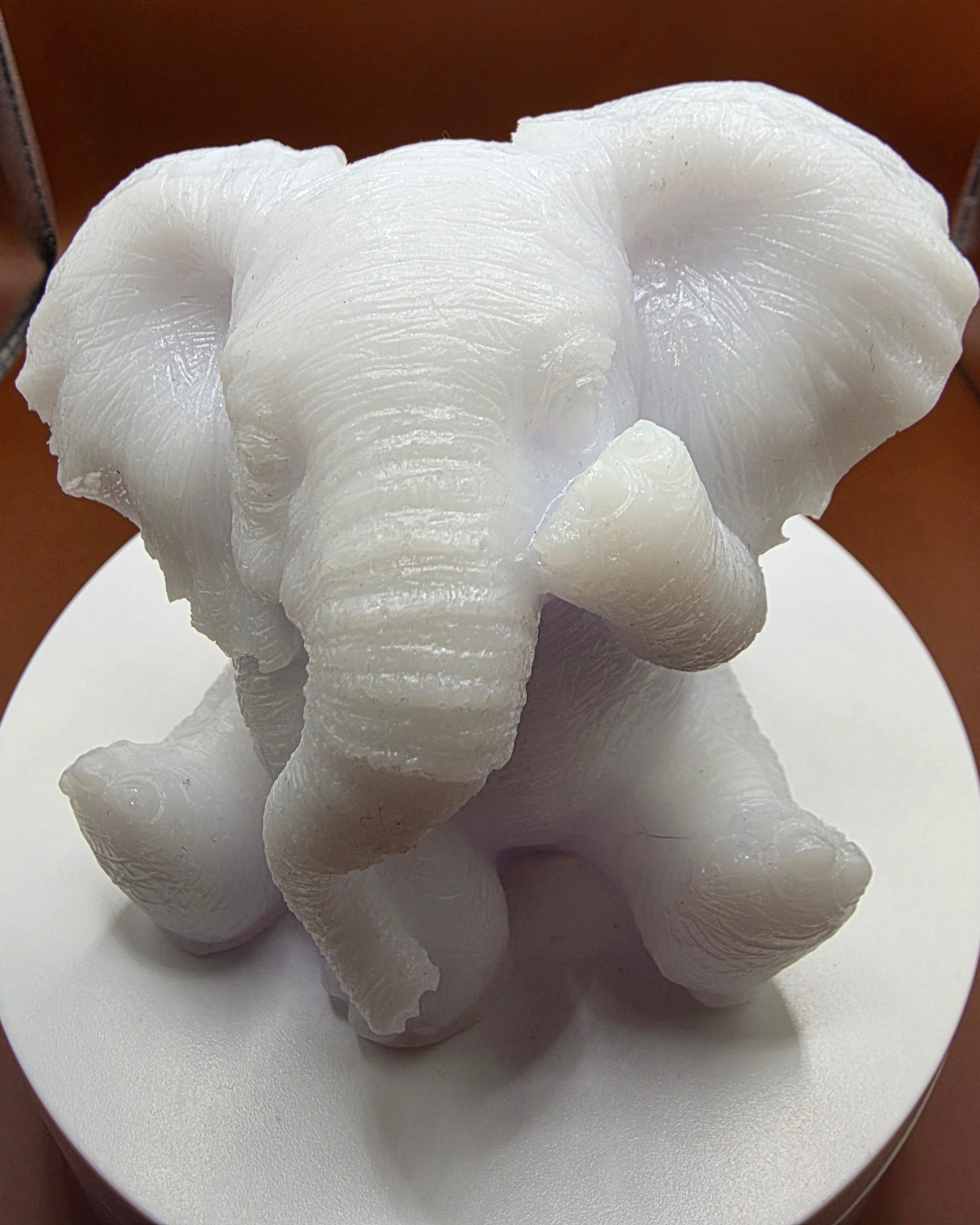 Resin Elephants.
