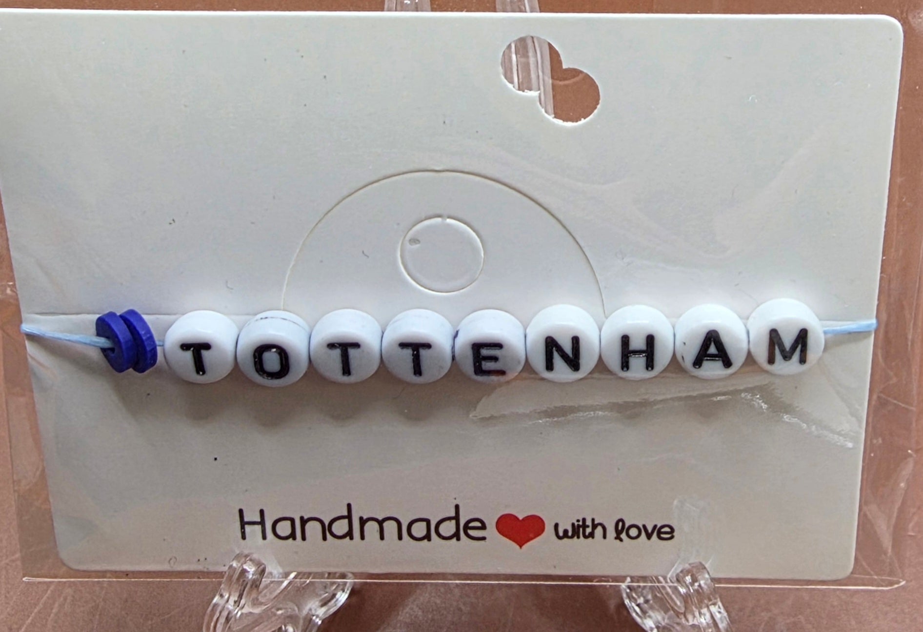 Handmade Football Team Bracelets.