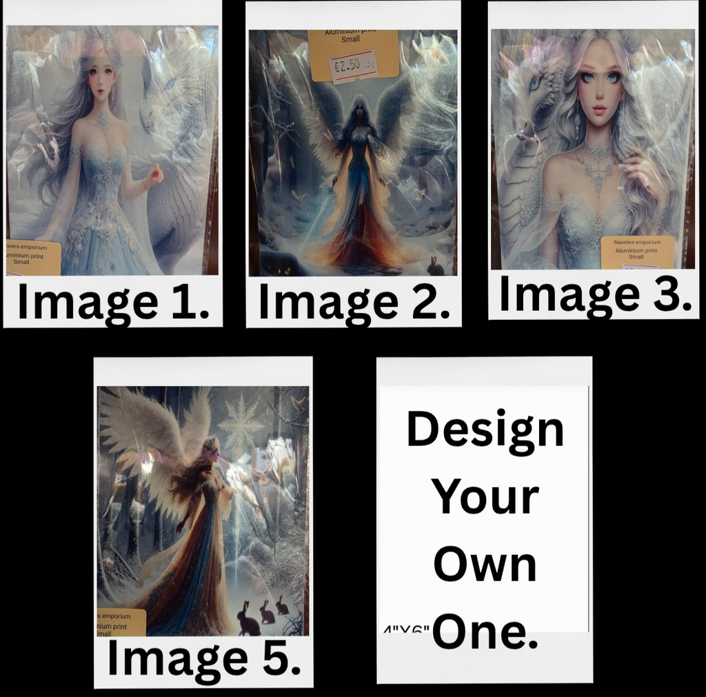 4” x 6” Aluminium pictures (Mystical)
