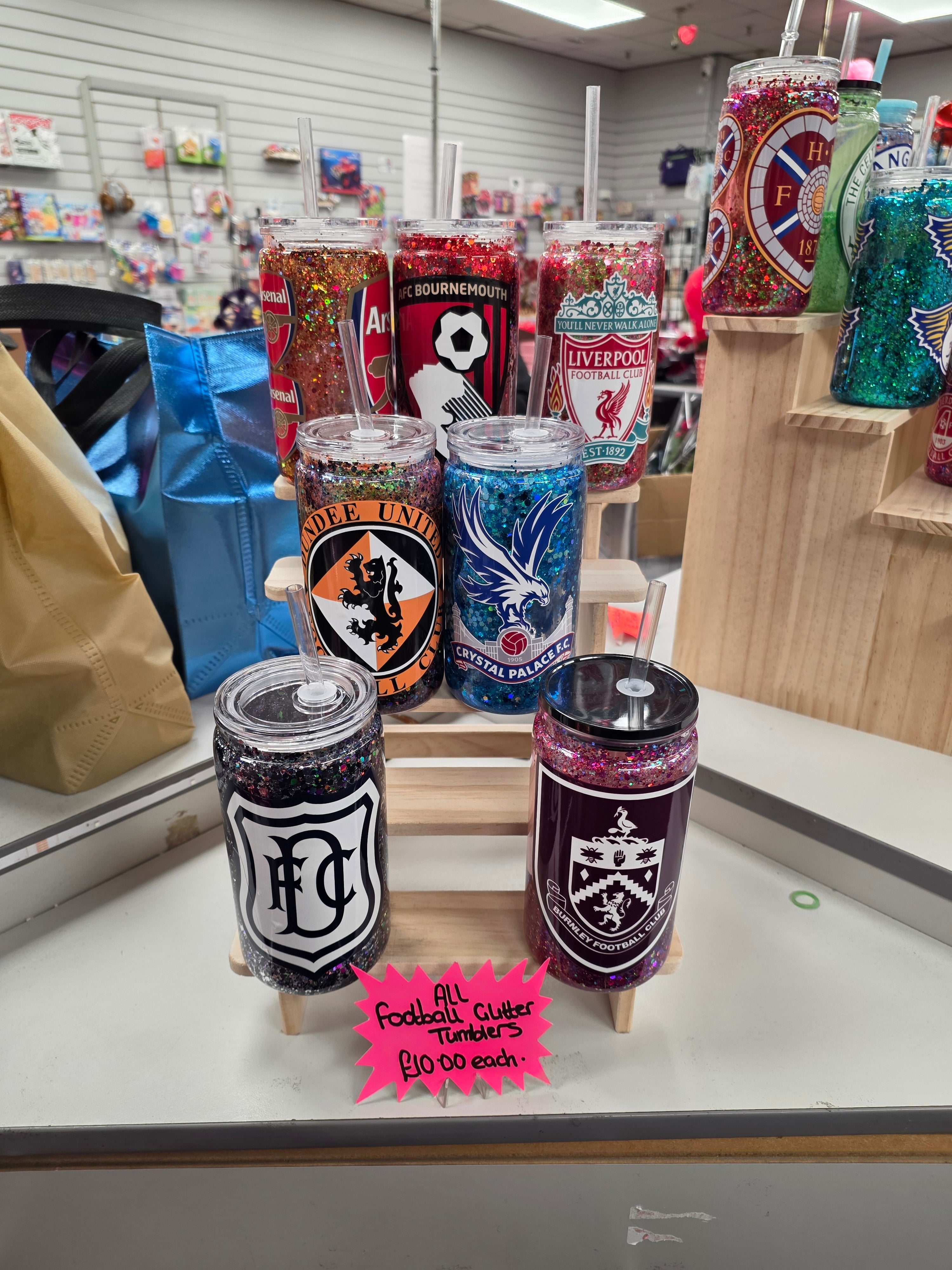 Glitter Snowglobe 16oz Tumblers