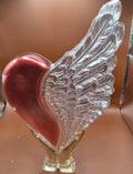 Resin Angel Winged Heart.