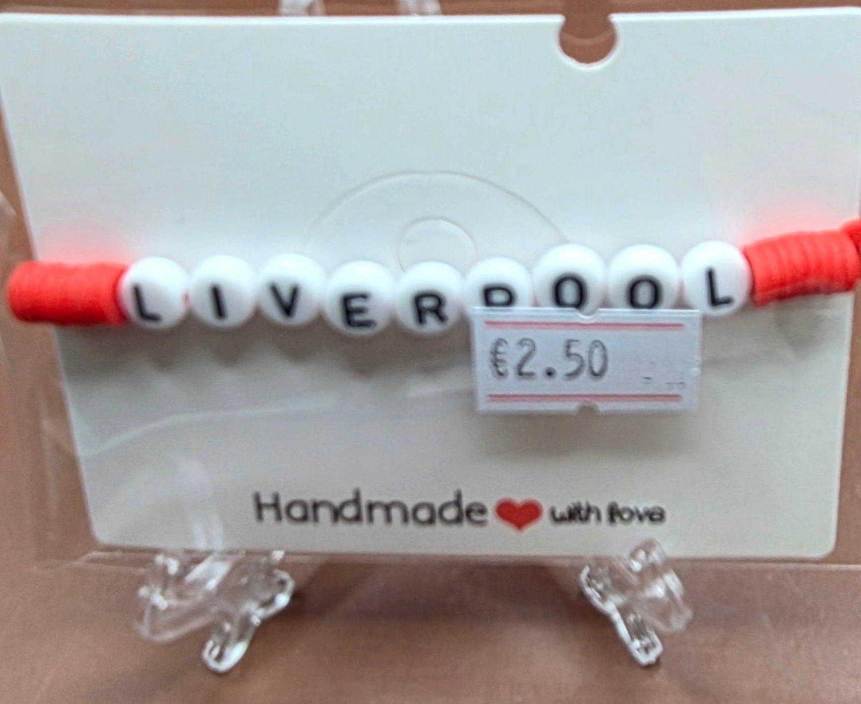 Handmade Football Team Bracelets.