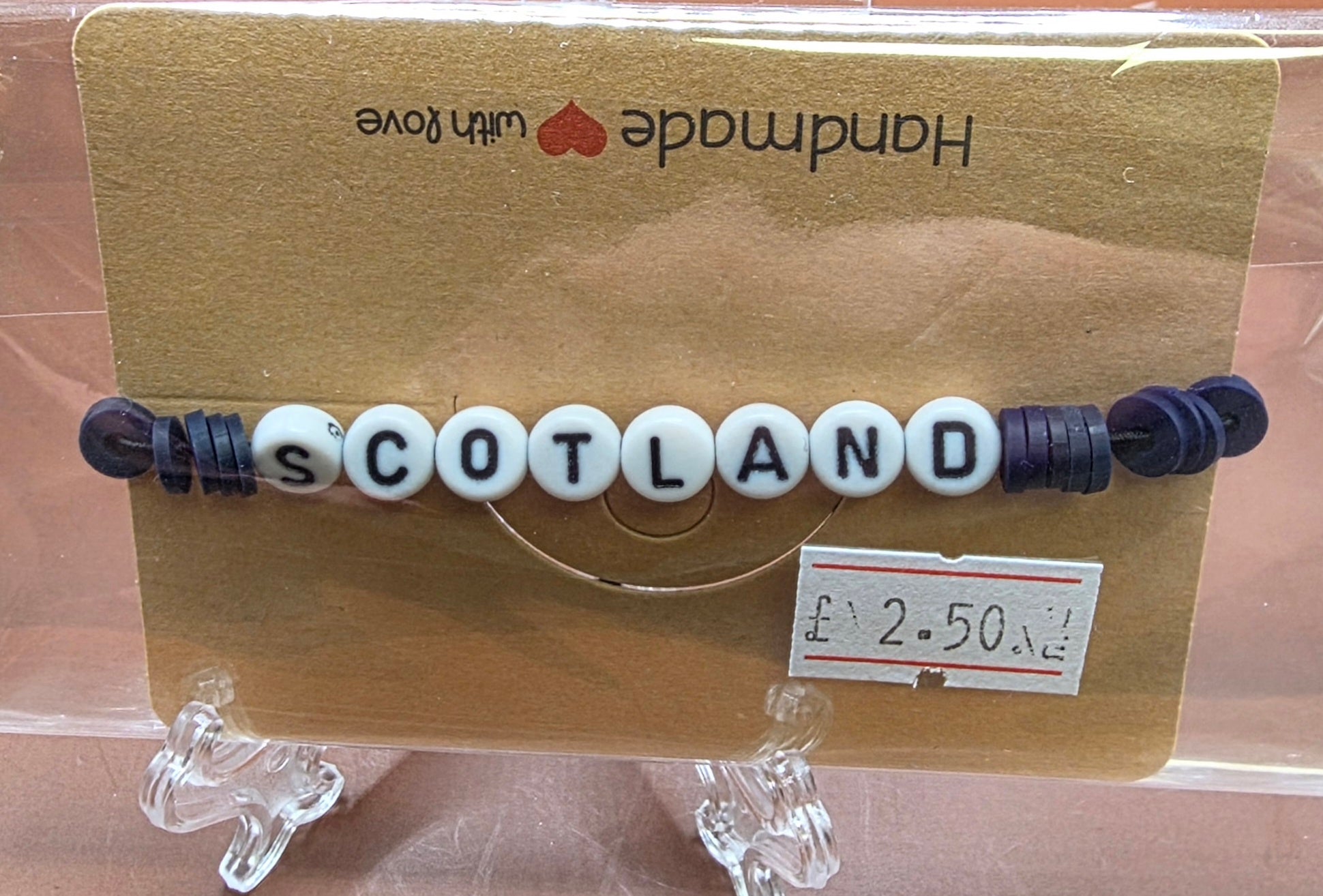 Handmade Football Team Bracelets.