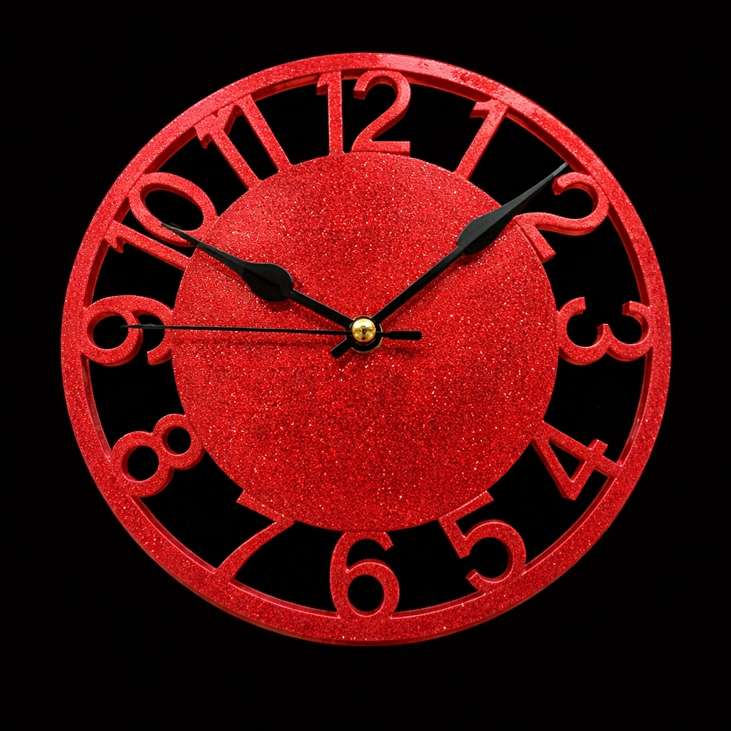 Small Design Your Own Resin Clock.