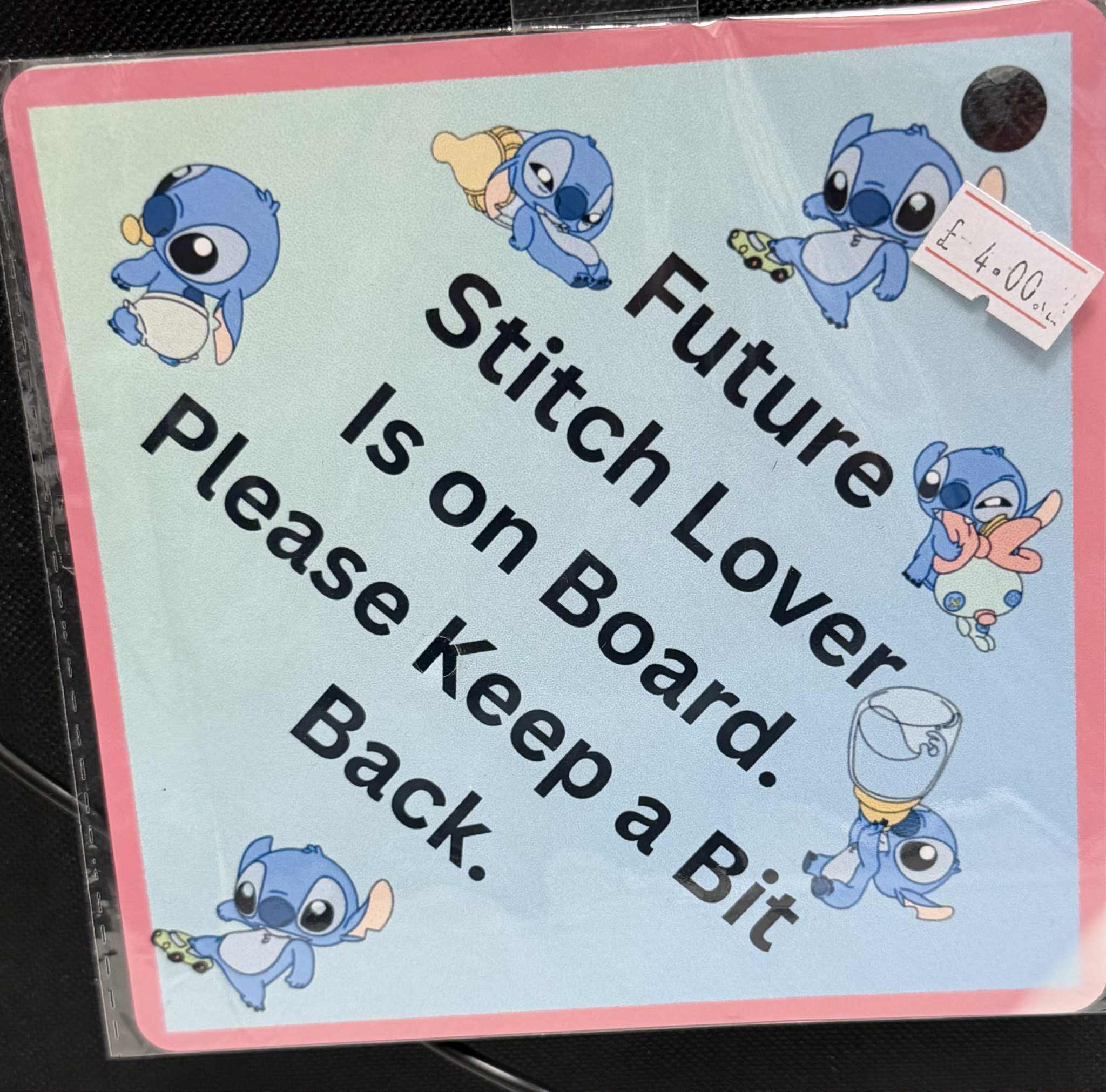 Baby on board.(SALE,)