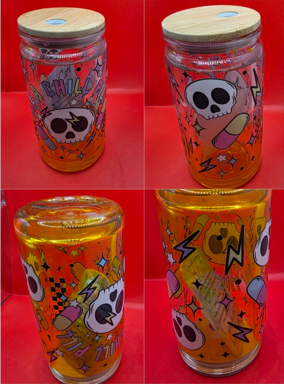 16oz Lava Drip Tumblers.