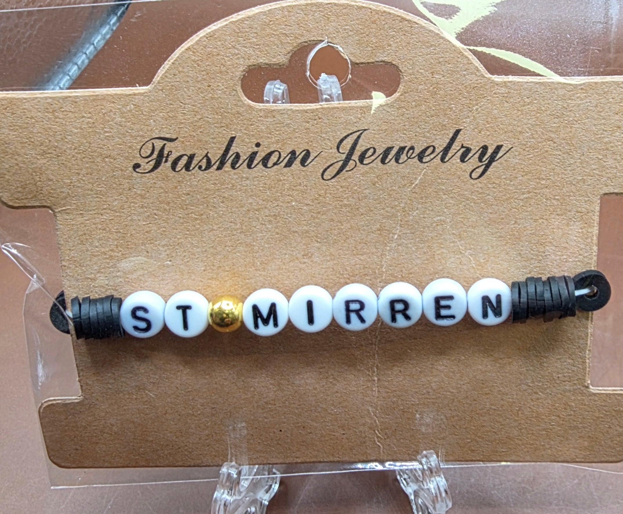 Handmade Football Team Bracelets.