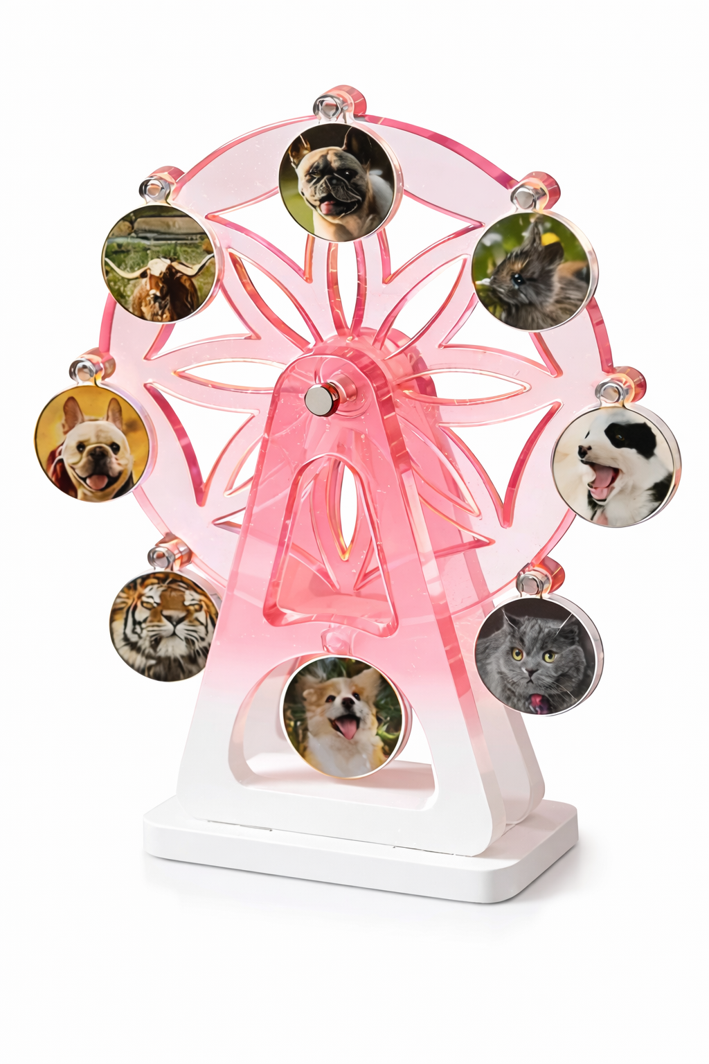 Design Your Own Resin Ferris Wheel personalised with up to 8 pictures.