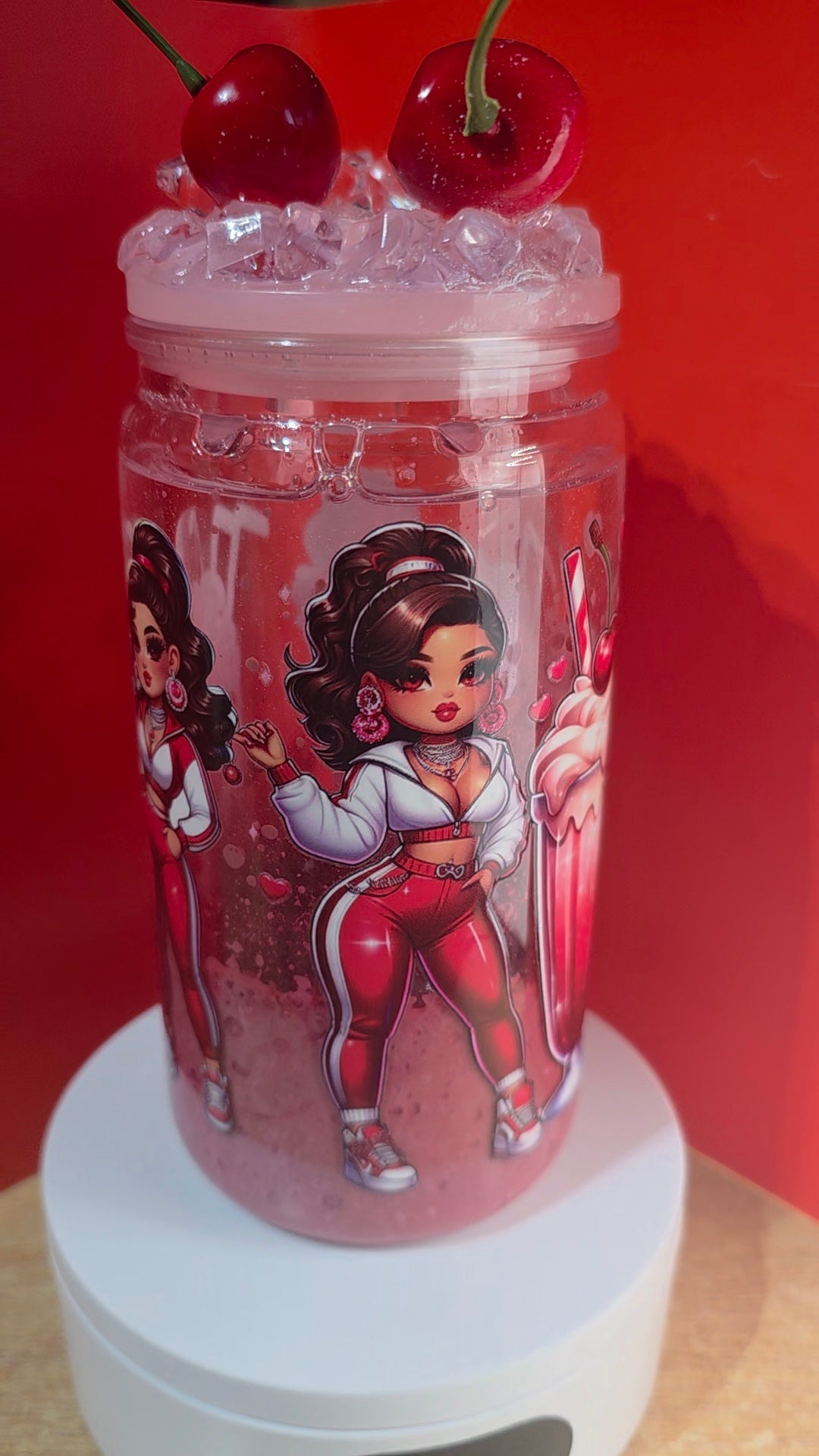 16oz Lava Drip Tumblers.