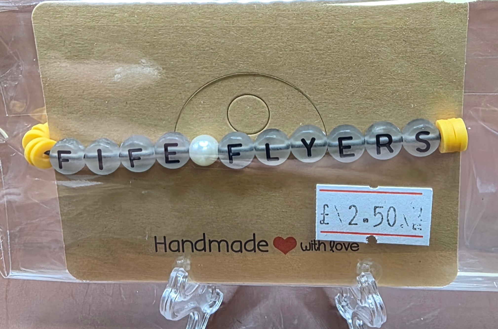 Handmade Football Team Bracelets.