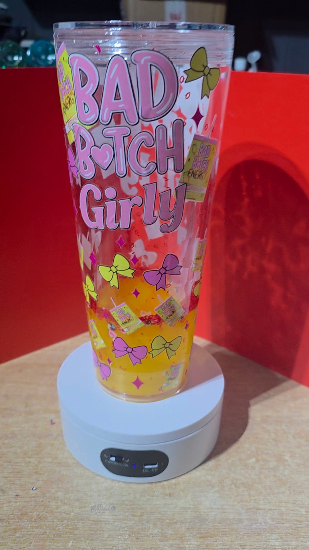 24oz Lava Drip Tumblers.