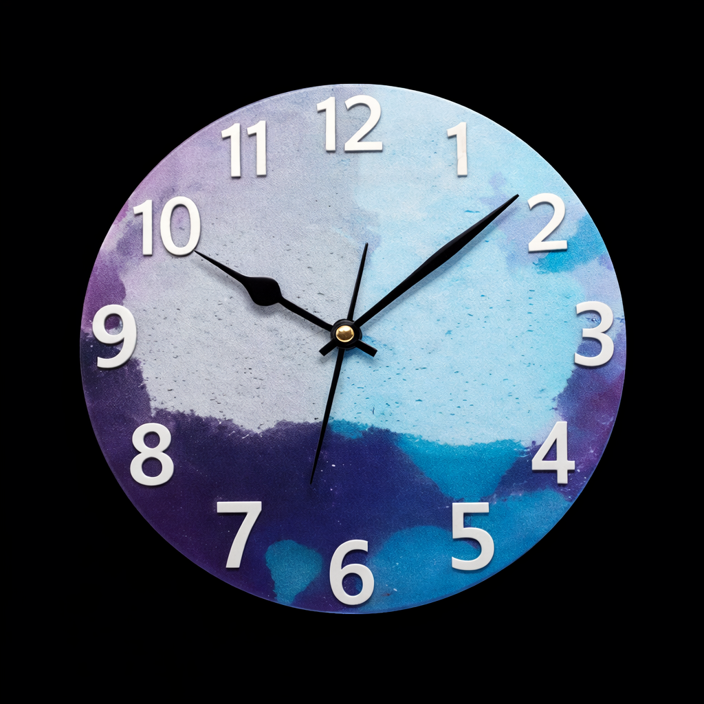 Resin Wall Clocks. (Large)