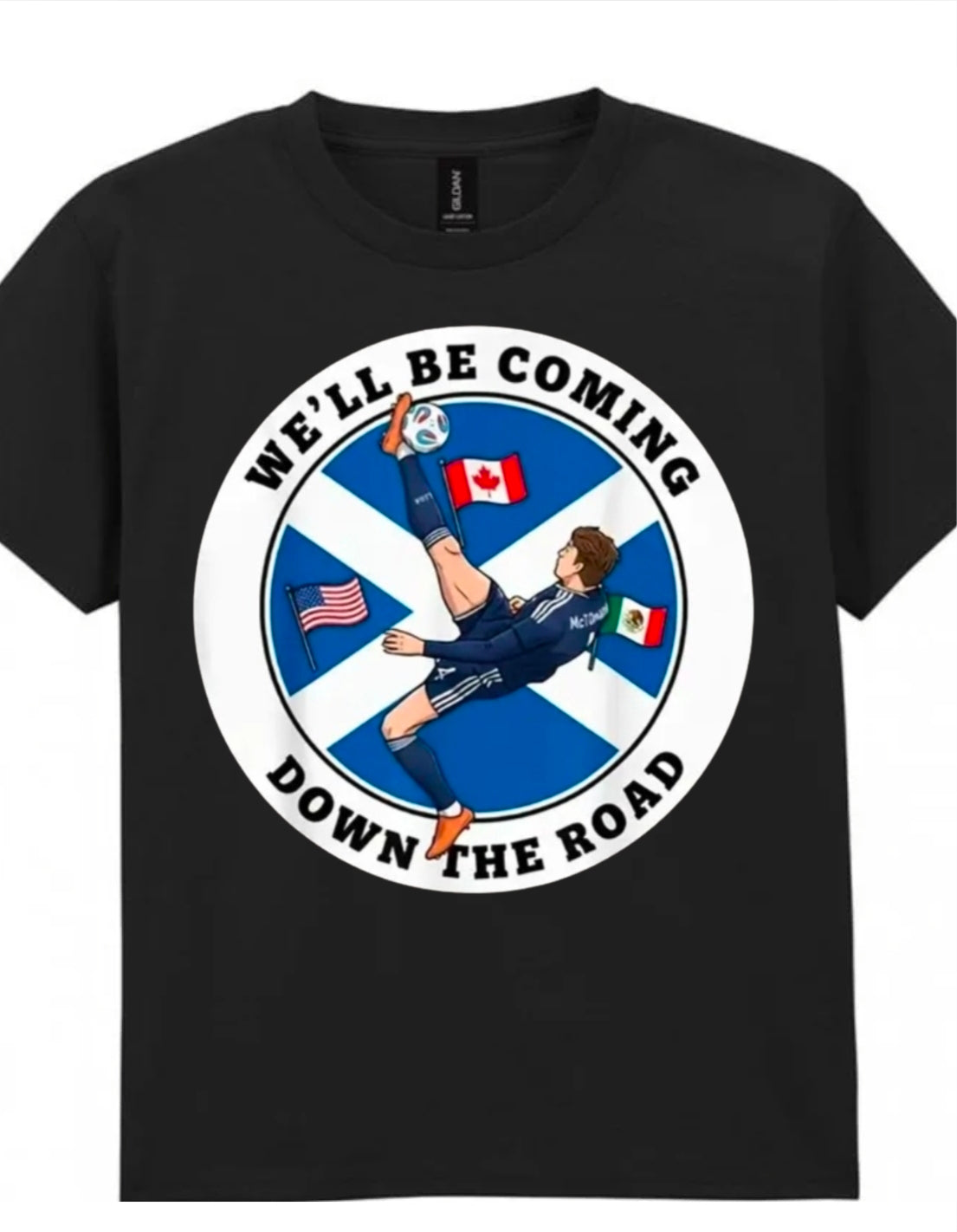 We'll be coming down the road.