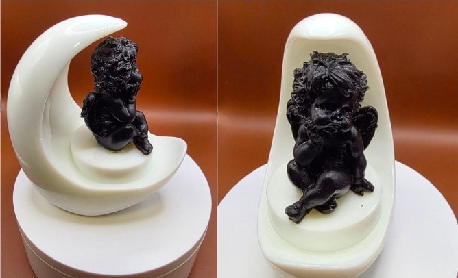 Cherub or Teddy on the Moon.