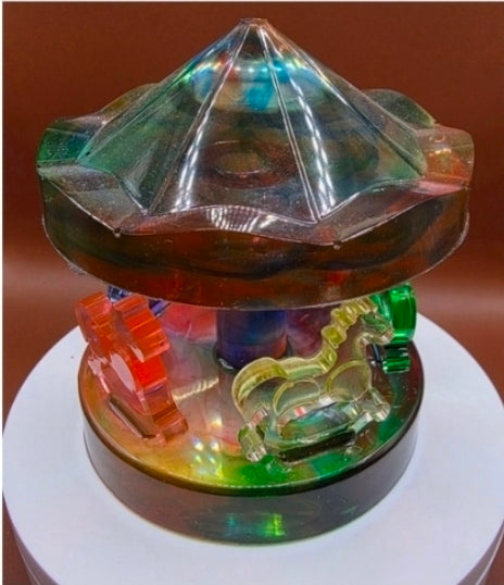 Handmade Resin Carousel.