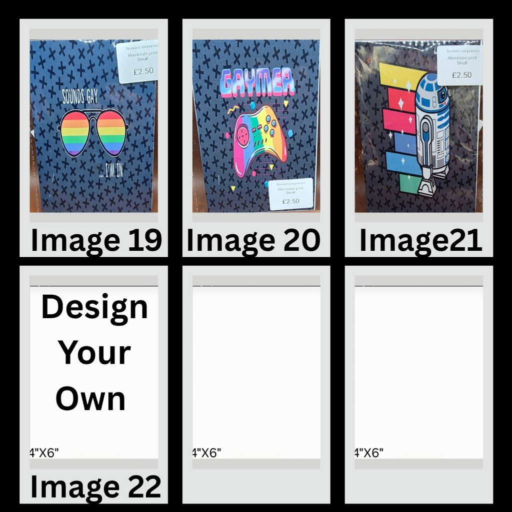 4” x 6” Aluminium Pictures (Pride)