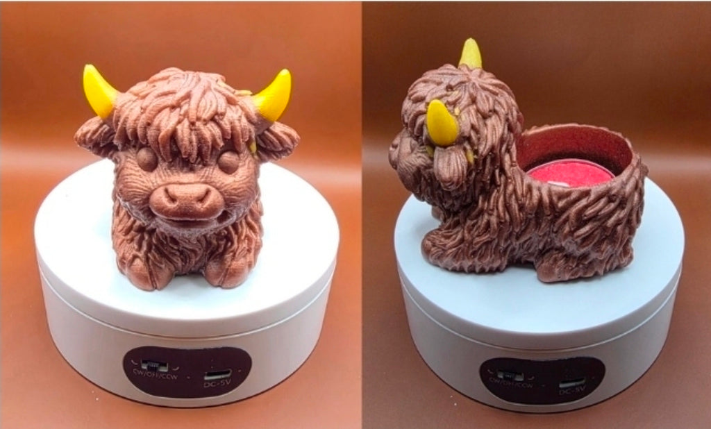 Resin Highland Cows.