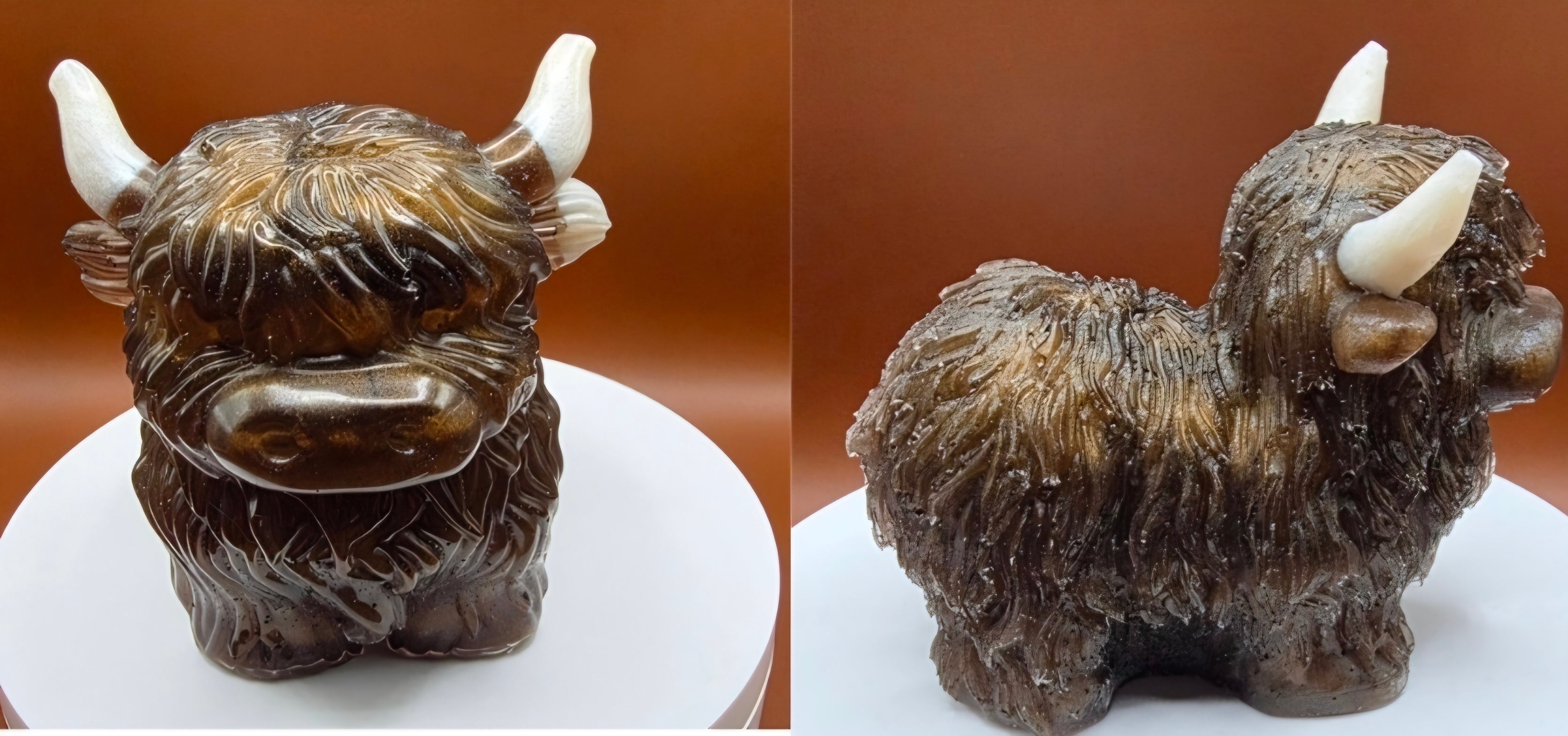 Resin Highland Cows.