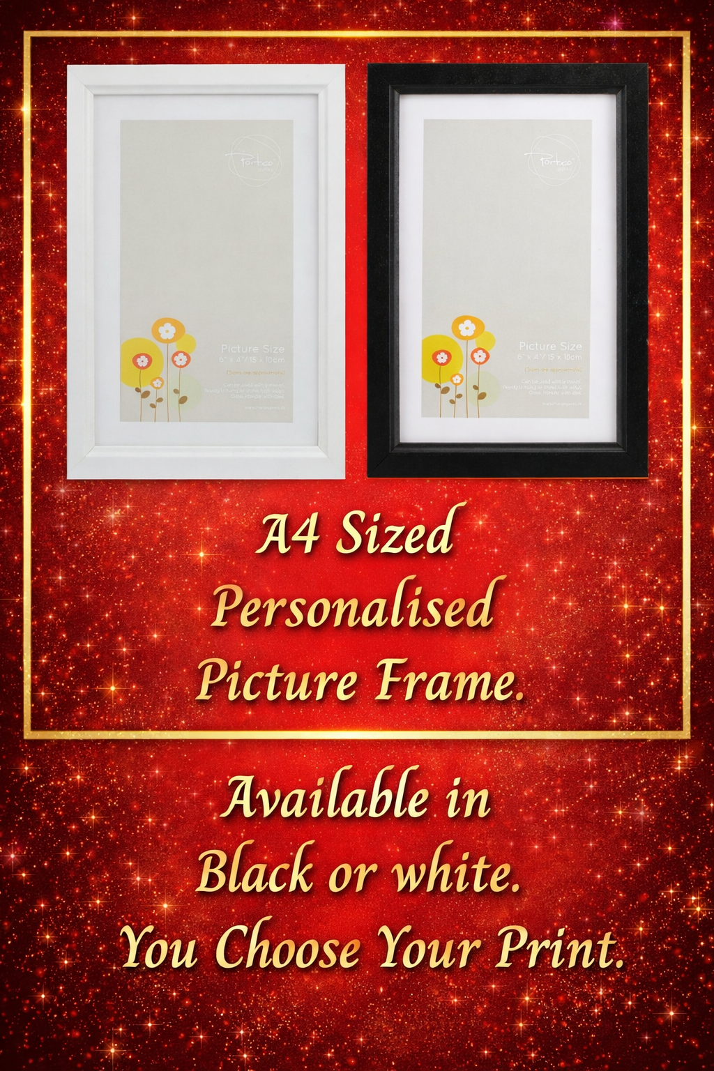 A4 Design Your own Framed Print