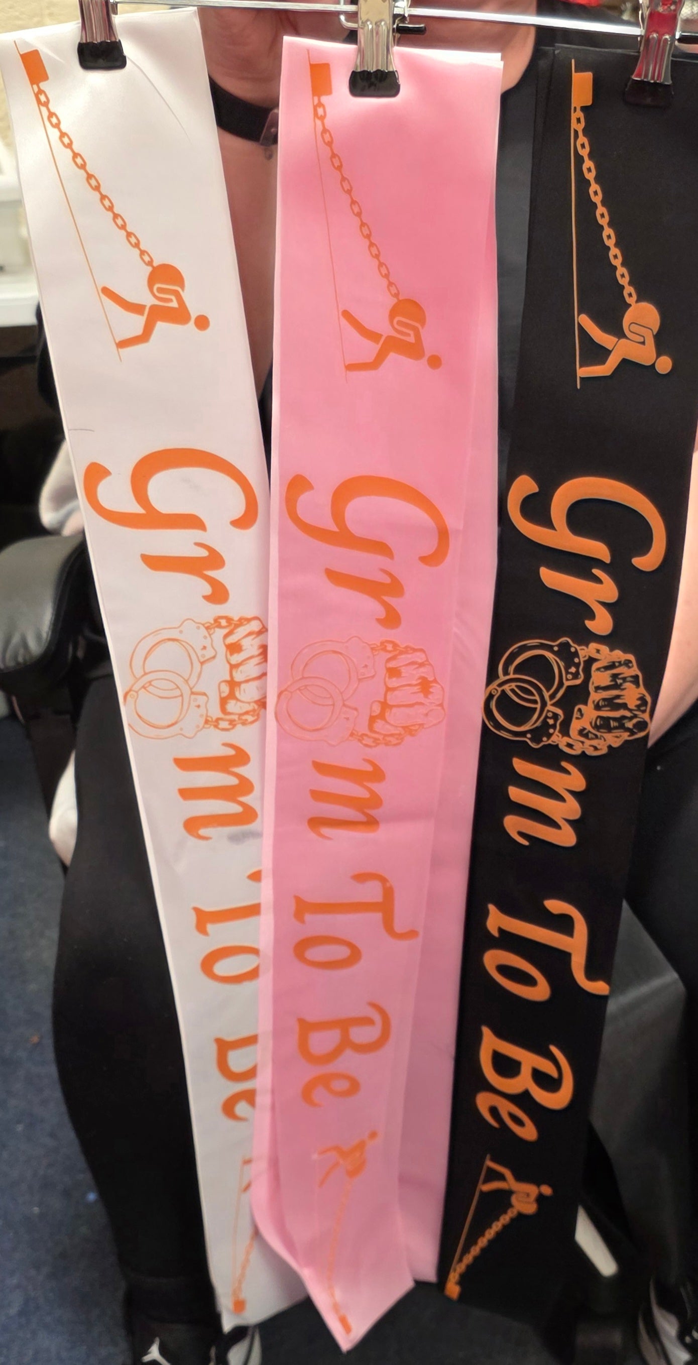 Personalised Sash.