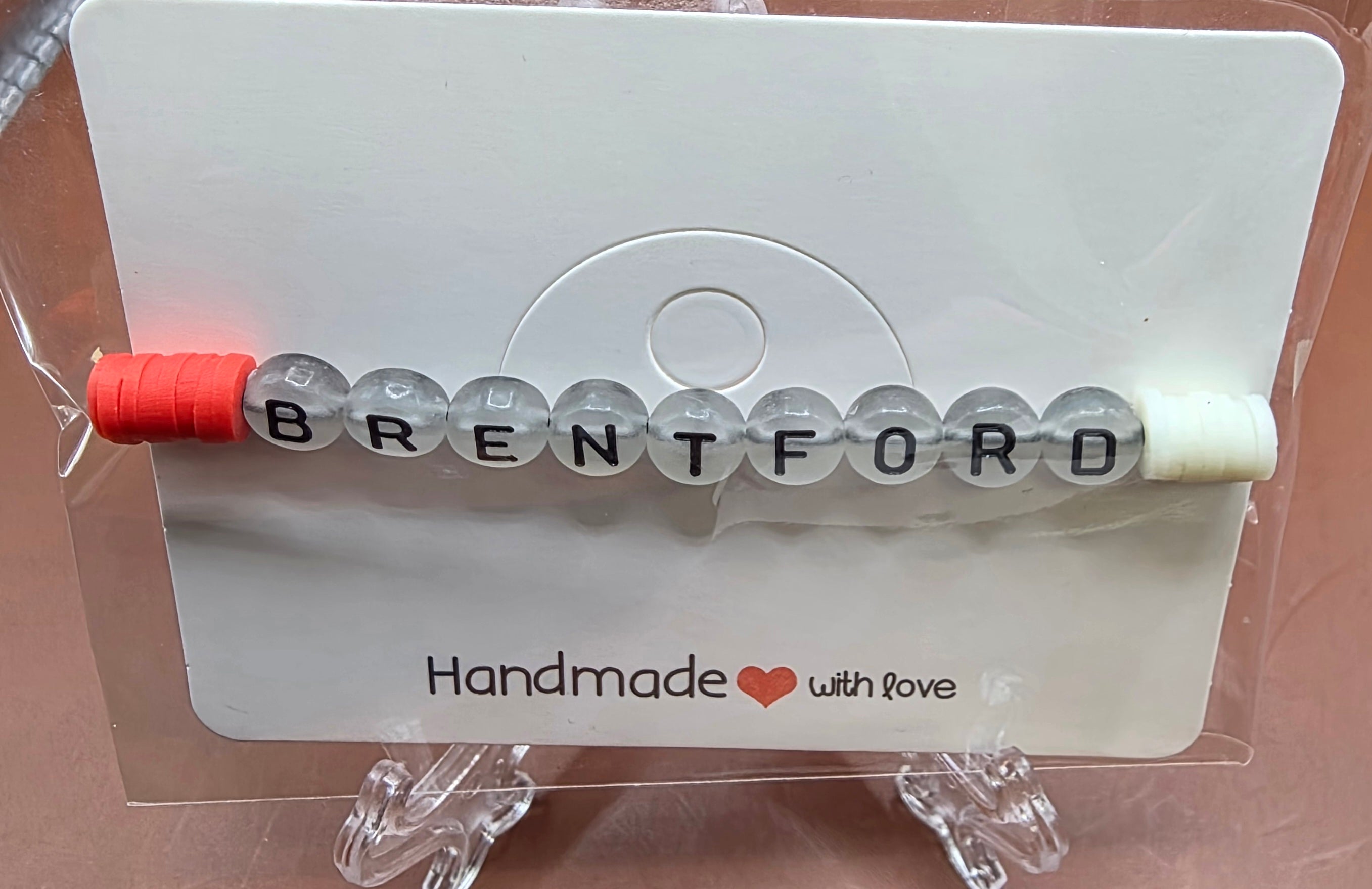 Handmade Football Team Bracelets.