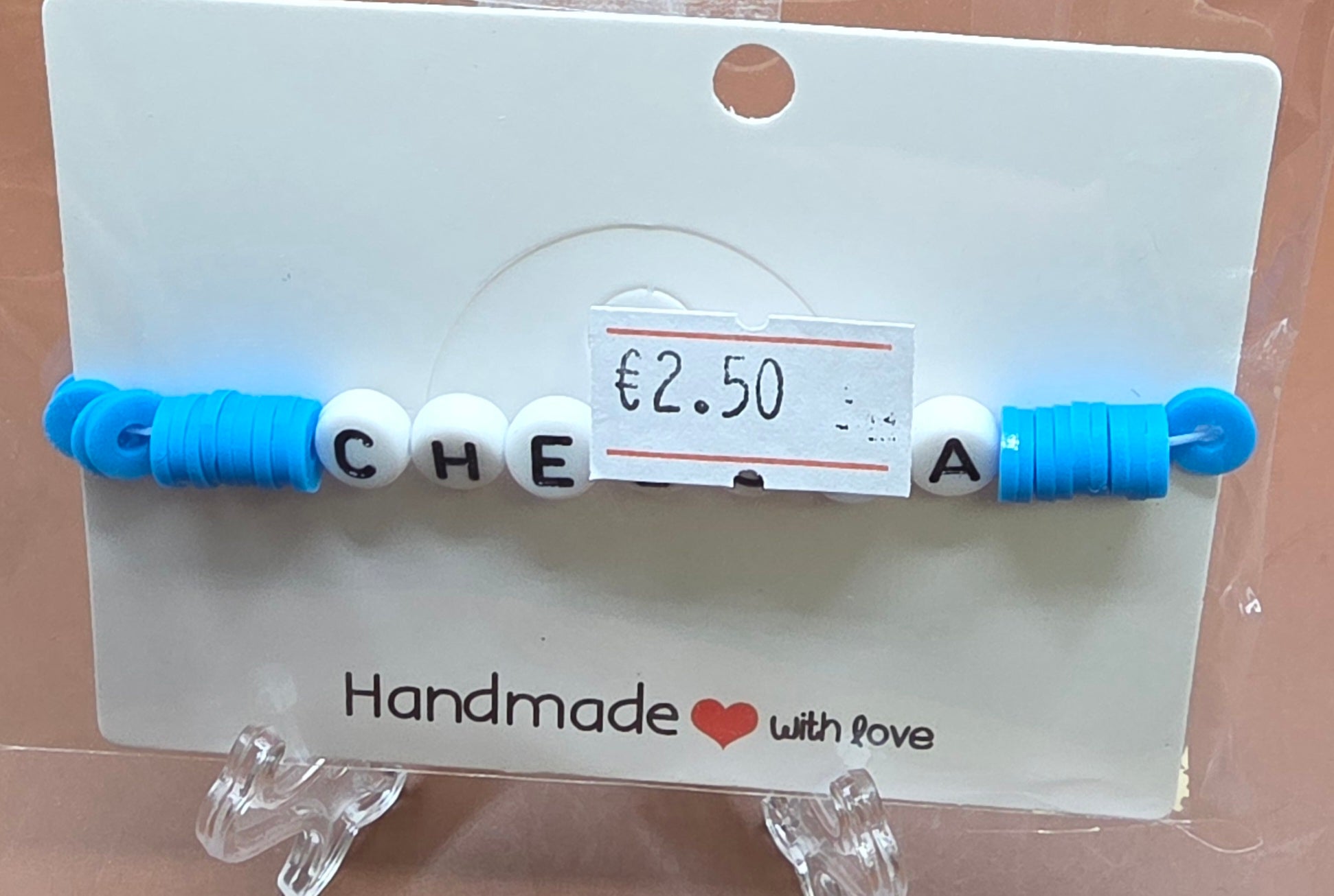 Handmade Football Team Bracelets.