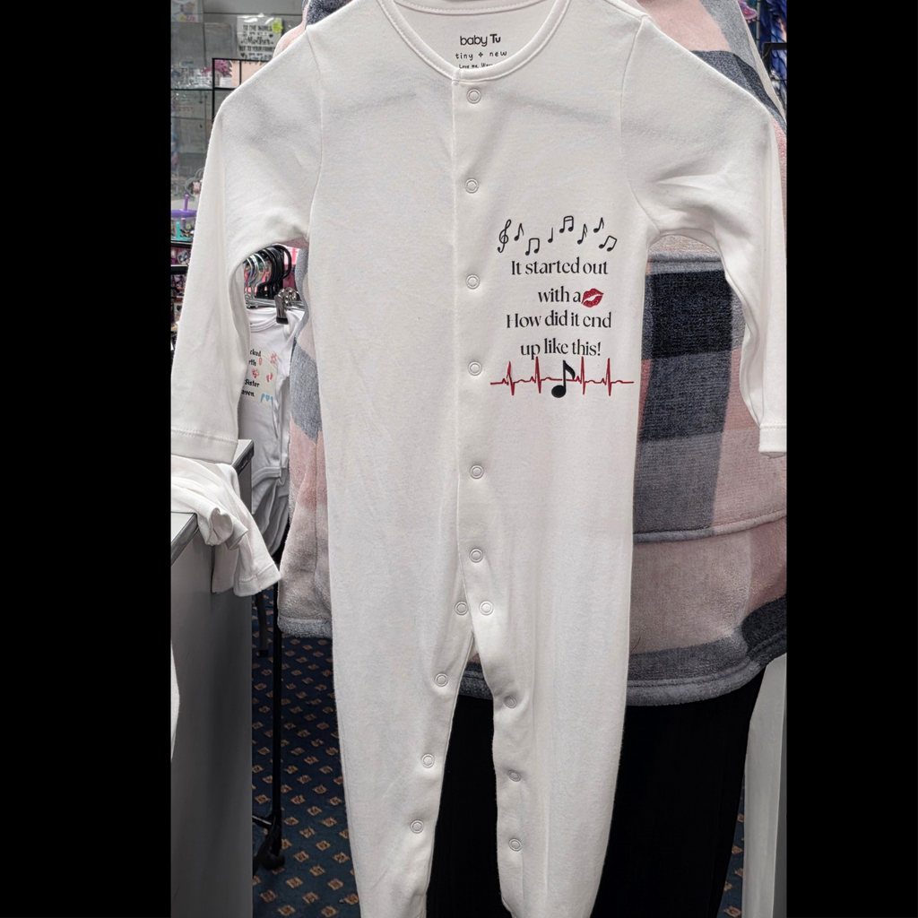 Personalised Baby SleepSuits.