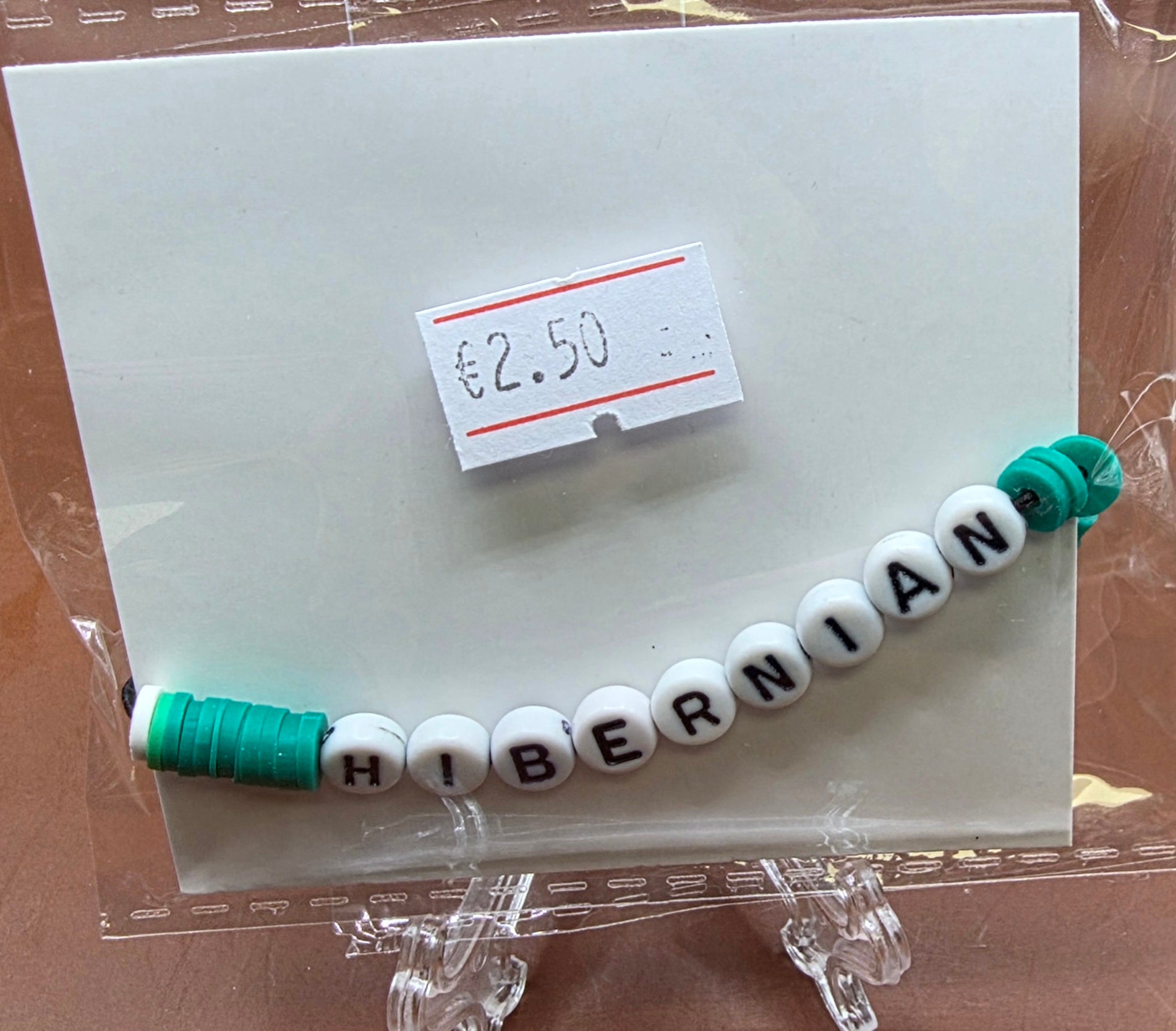 Handmade Football Team Bracelets.