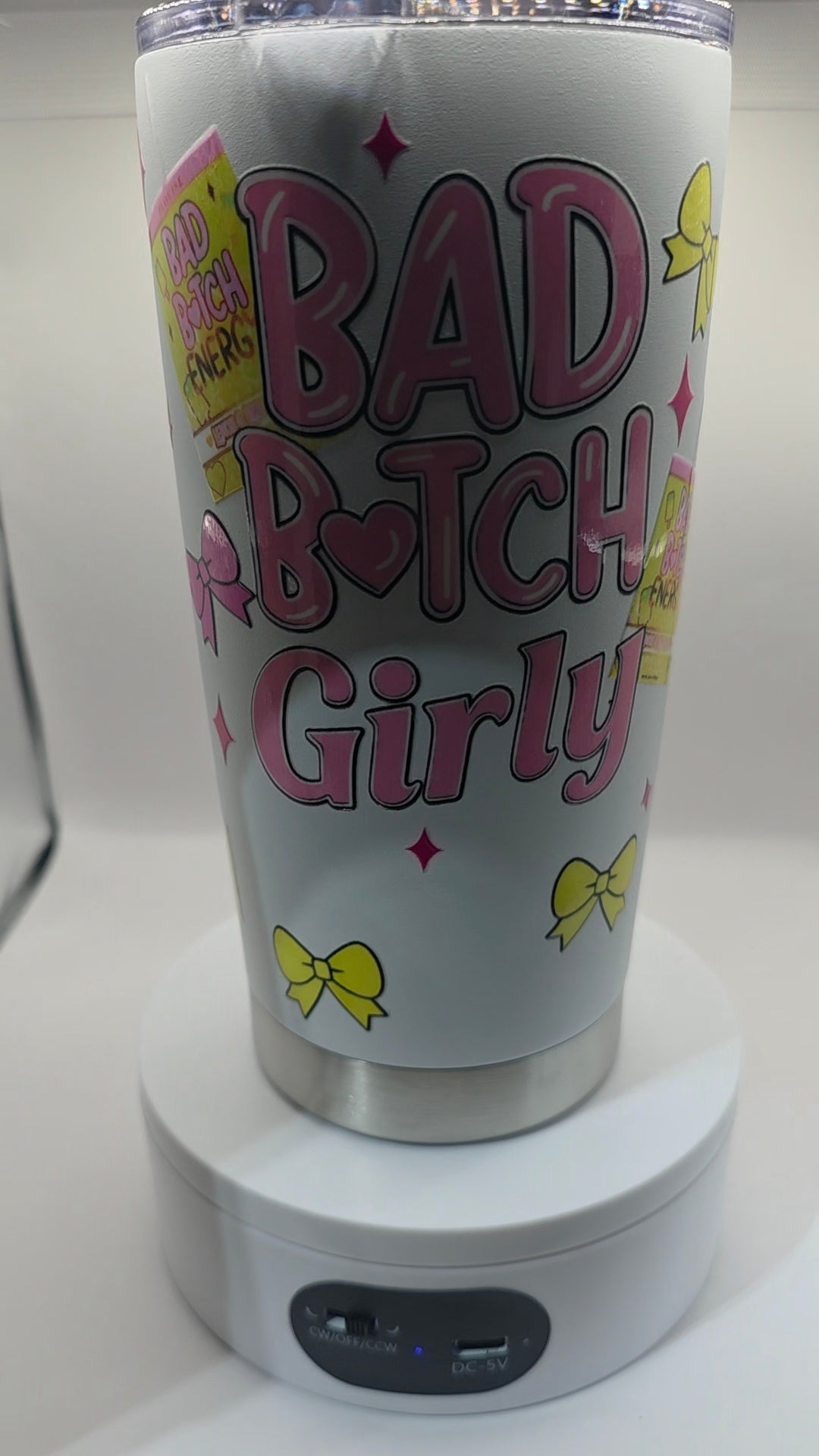 20oz Tapered Stainless Steel Travel Tumblers.