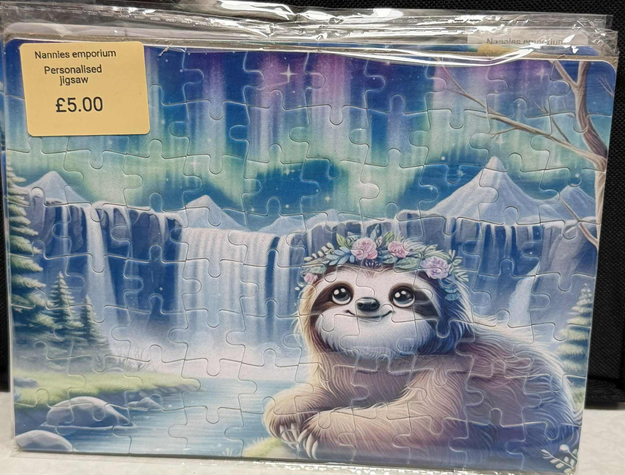 Small A5 size Jigsaw puzzle.