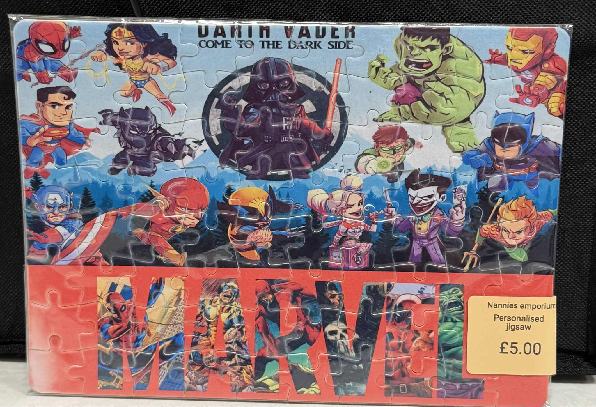 Small A5 size Jigsaw puzzle.