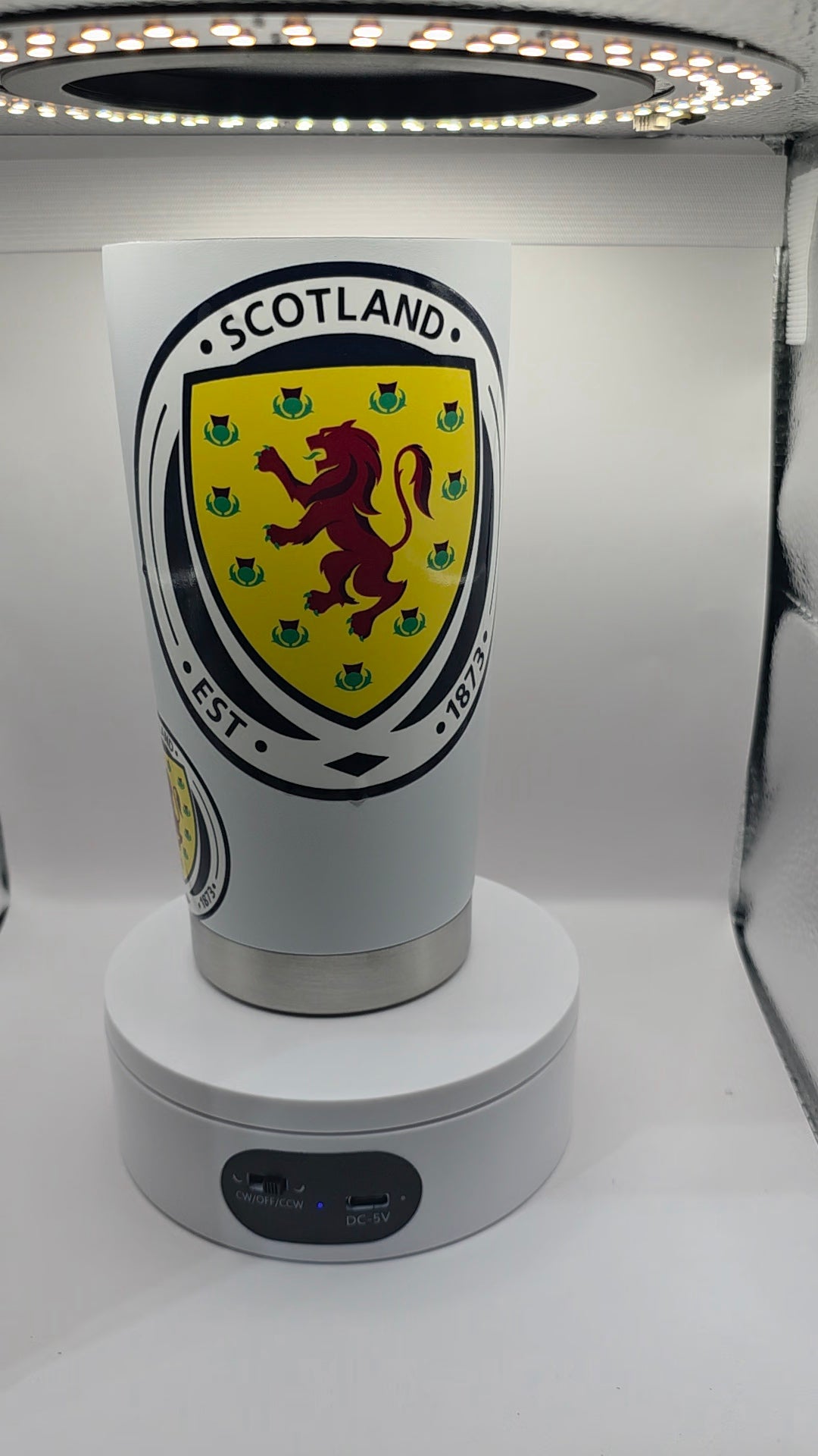 20oz Tapered Stainless Steel Travel Tumblers.