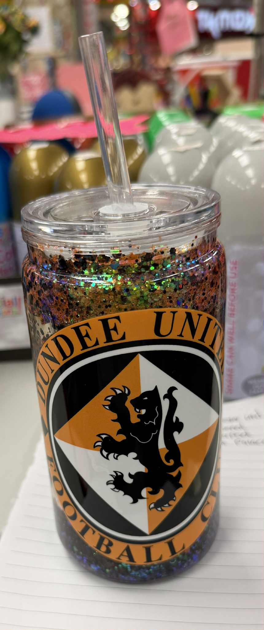 Glitter Snowglobe 16oz Tumblers