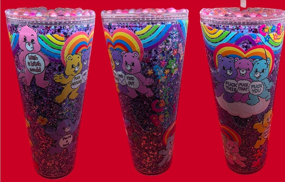24oz Lava Mica or Glitter Snowglobe Tumblers.