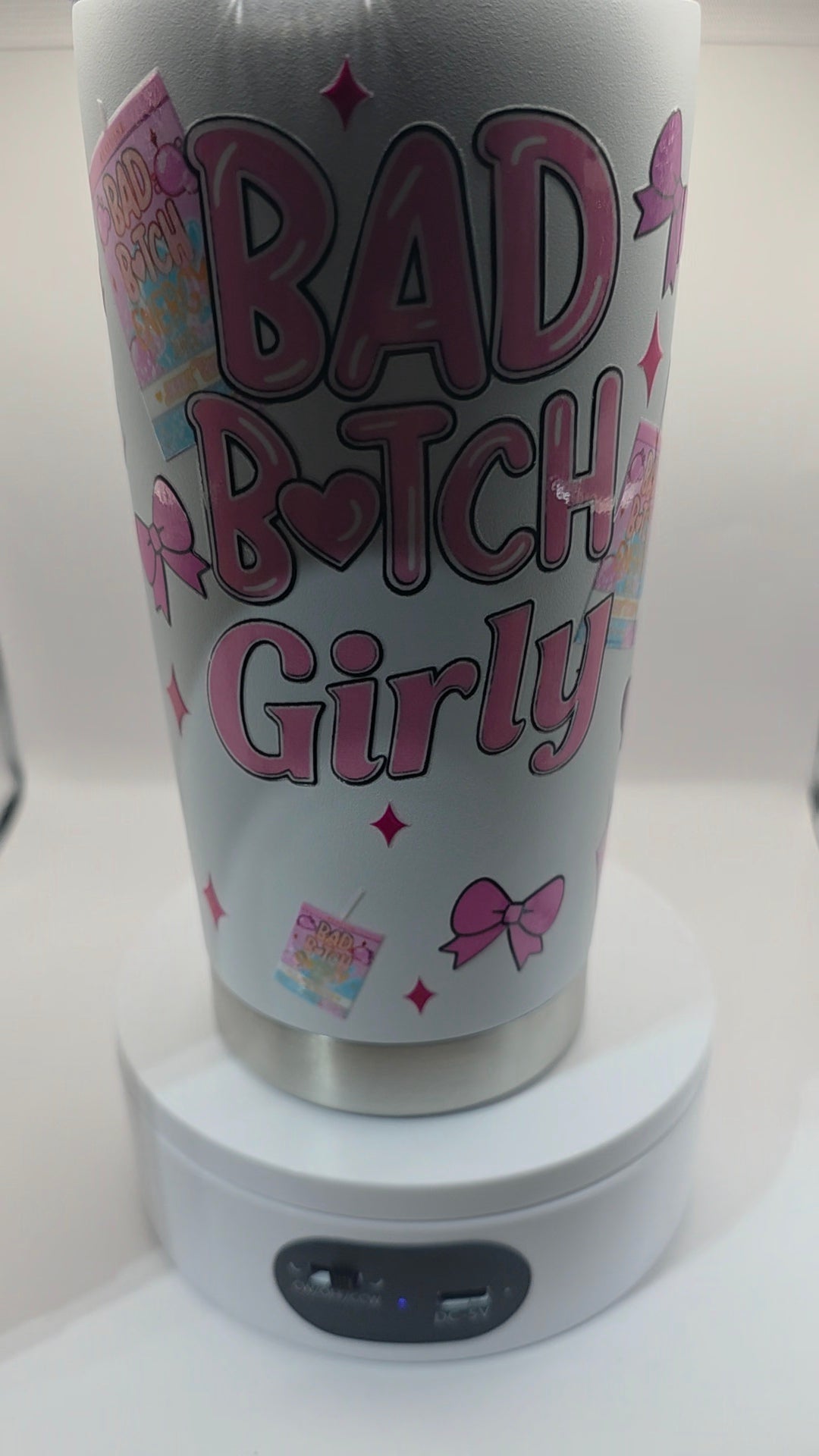 20oz Tapered Stainless Steel Travel Tumblers.