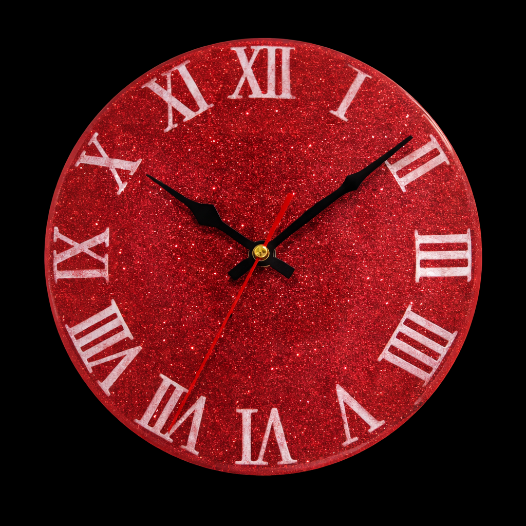 Small Design Your Own Resin Clock.