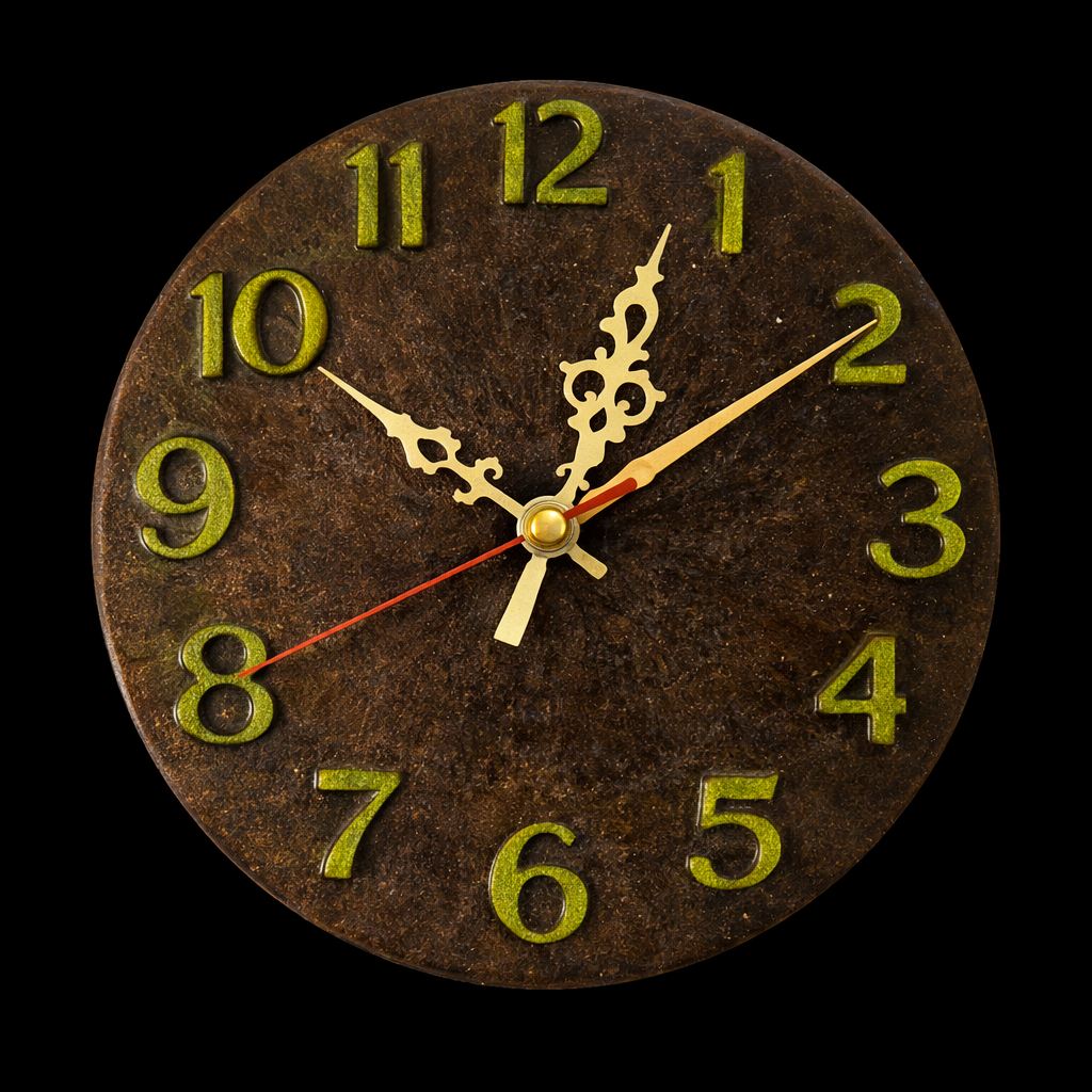 Small Design Your Own Resin Clock.