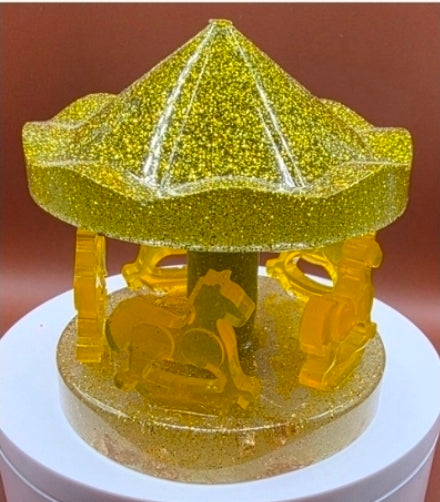 Handmade Resin Carousel.
