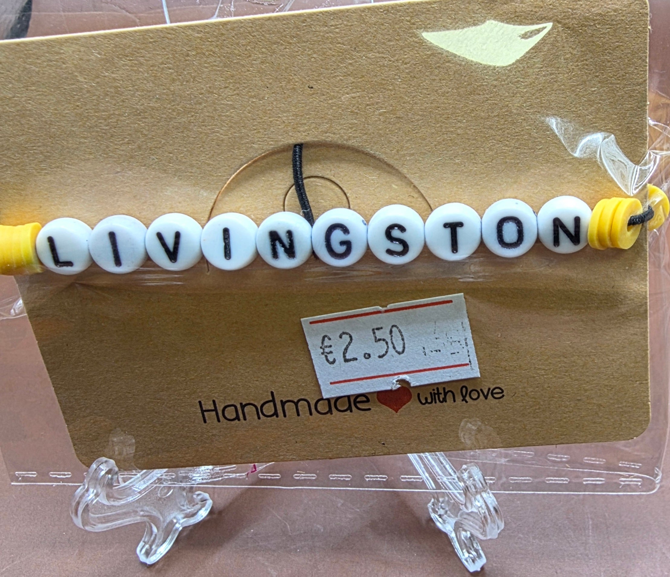 Handmade Football Team Bracelets.