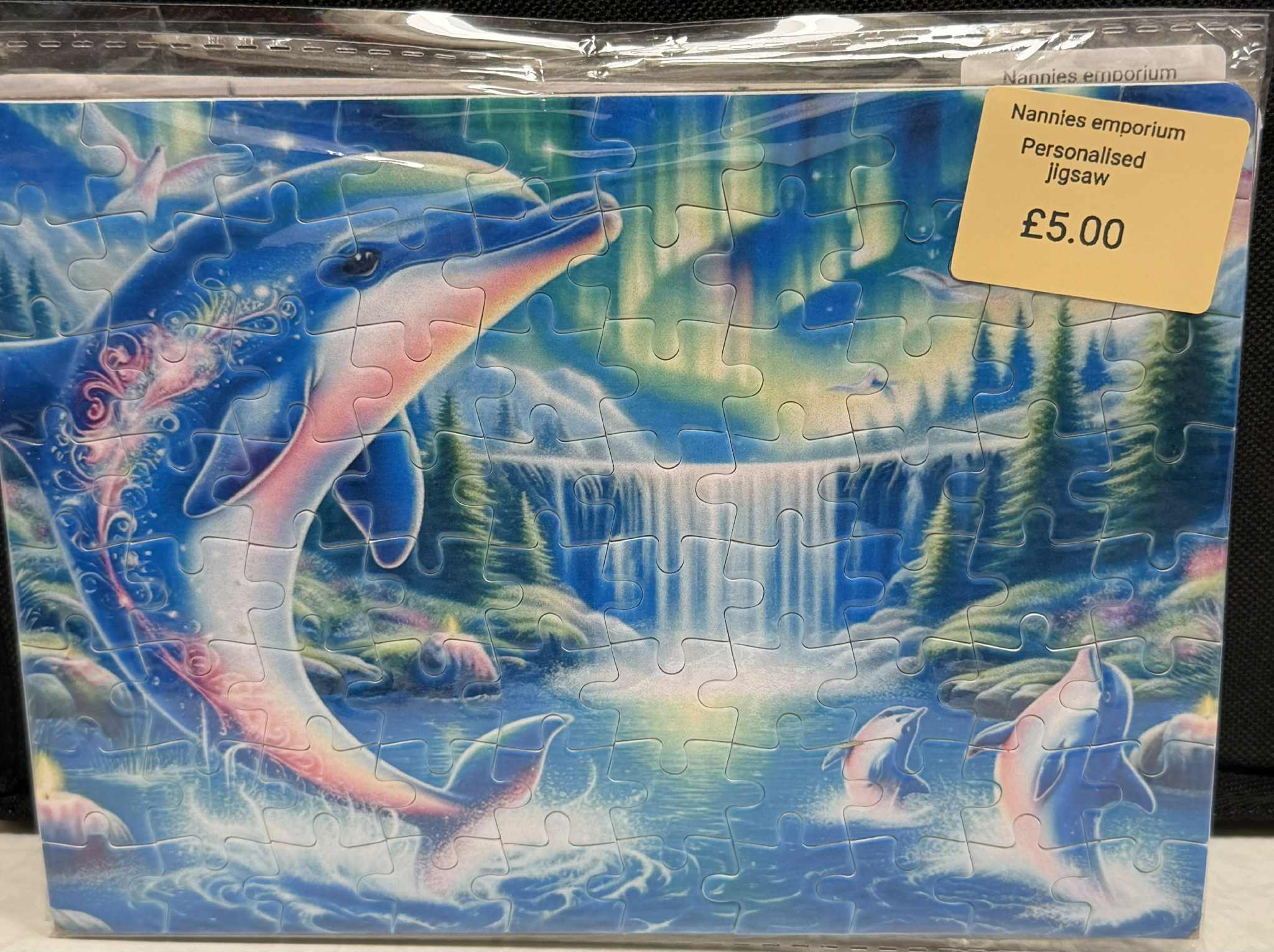 Small A5 size Jigsaw puzzle.