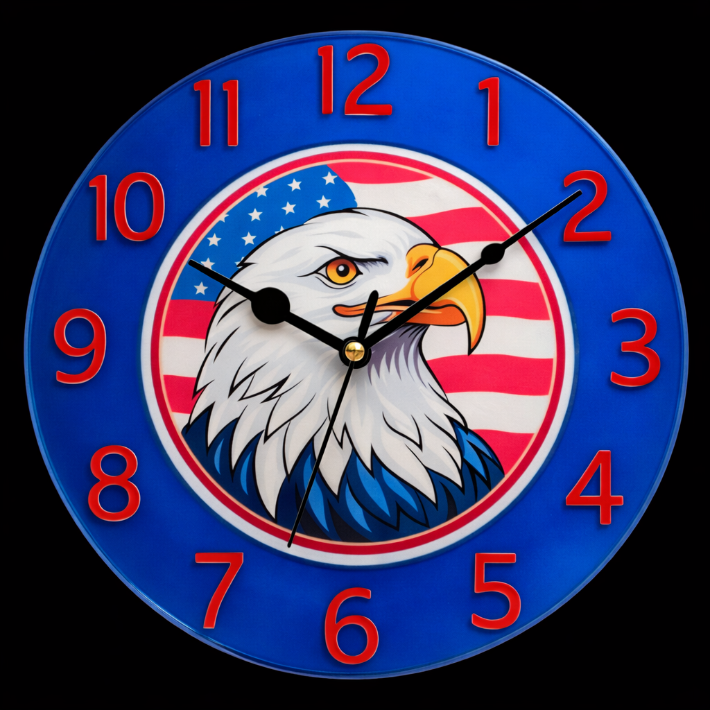 Resin Wall Clocks. (Large)