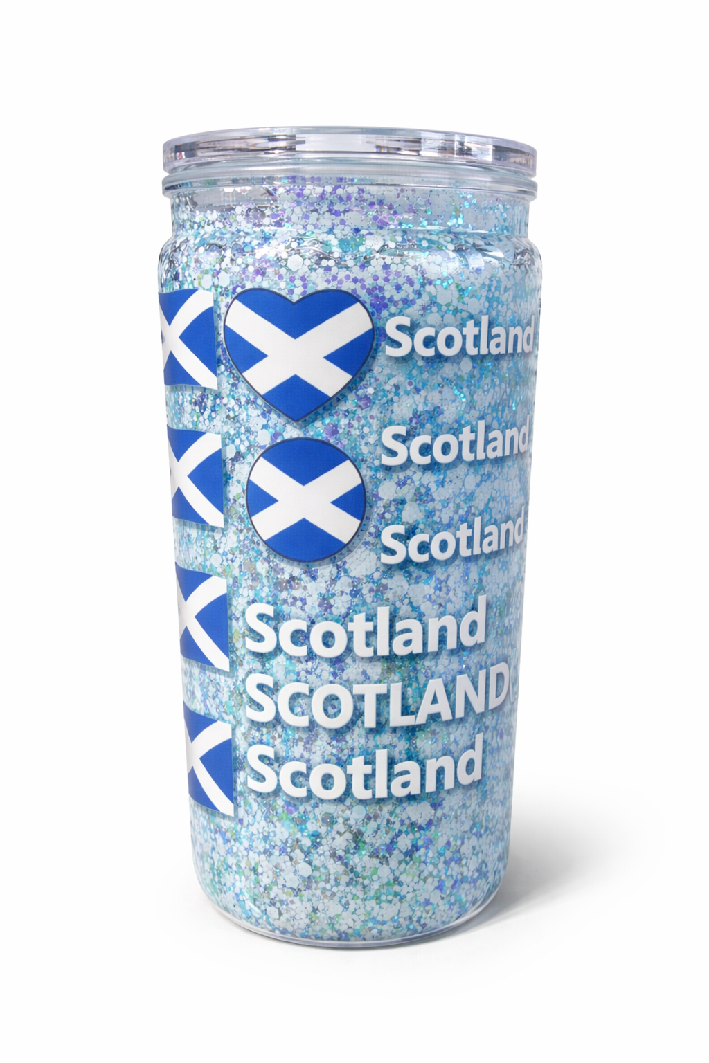 Glitter Snowglobe 16oz Tumblers