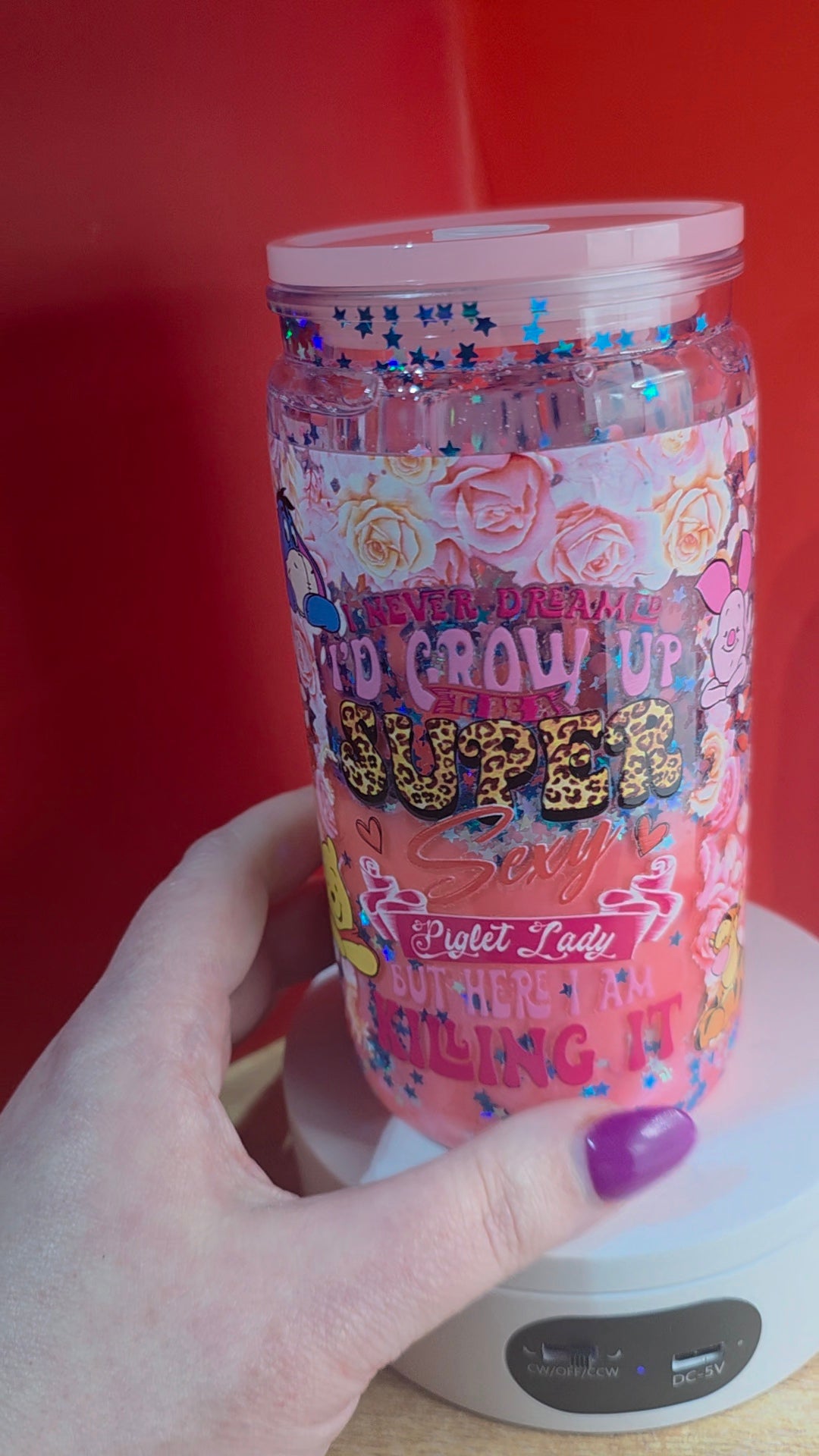 16oz Lava Drip Tumblers.